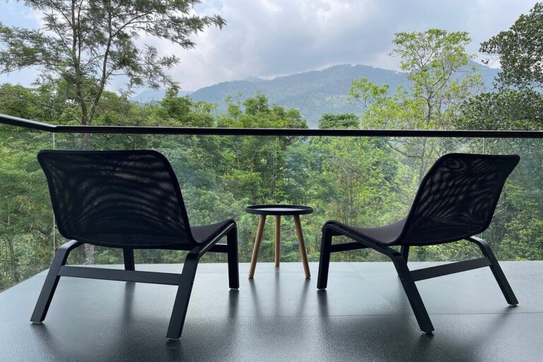 Tea Garden and Mountain view Room in Flora Resort Vythiri