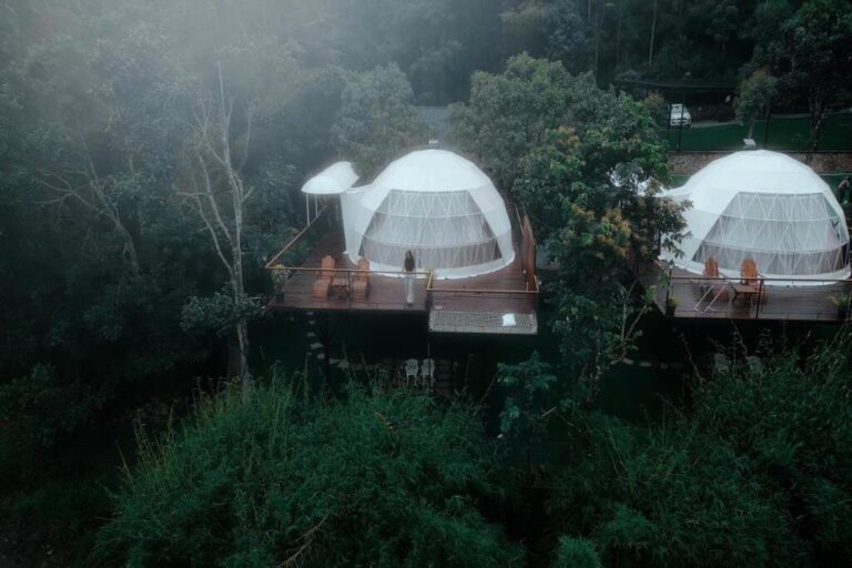 dome in Mount Xanadu resort wayanad