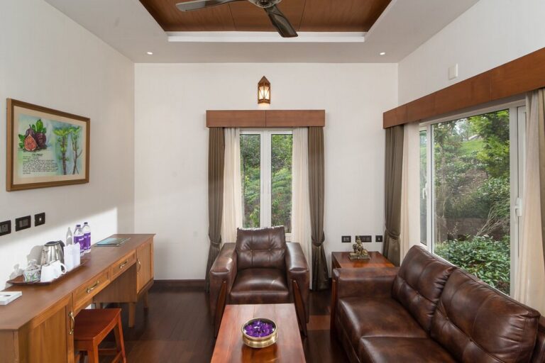 living room of Bhoumik cottage