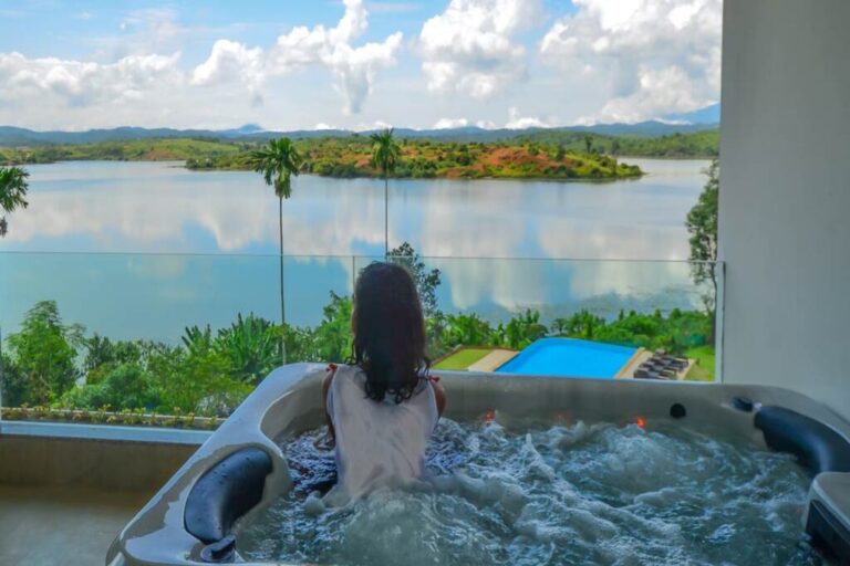 view from Executive Jacuzzi suite