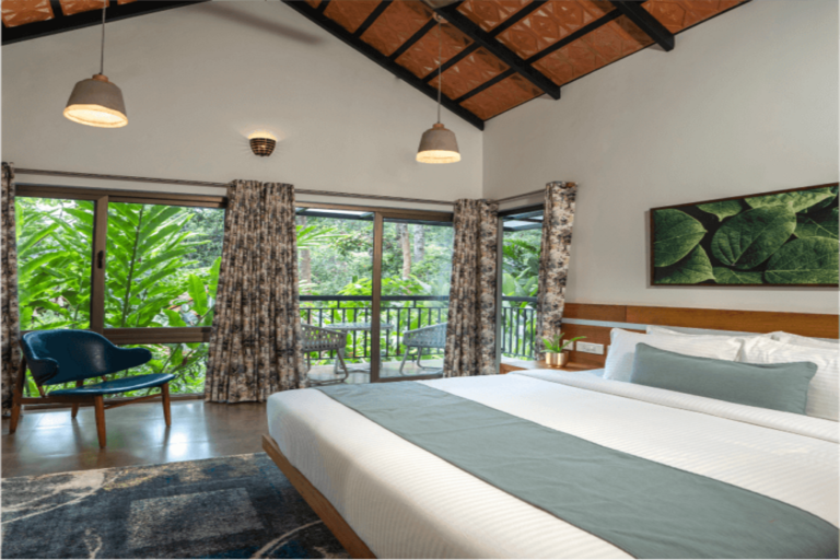 Bedroom of ARABICA villa in Willow resort