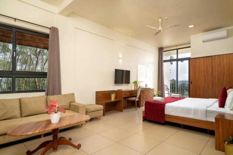 Chembra Mountain Mist room in Fern Tree Resort wayanad