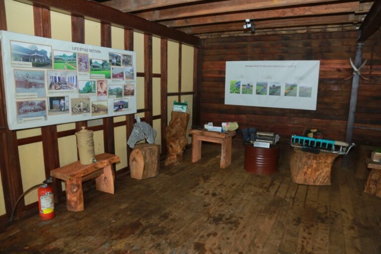 Machinery-display-section in Wayanad Tea Museum