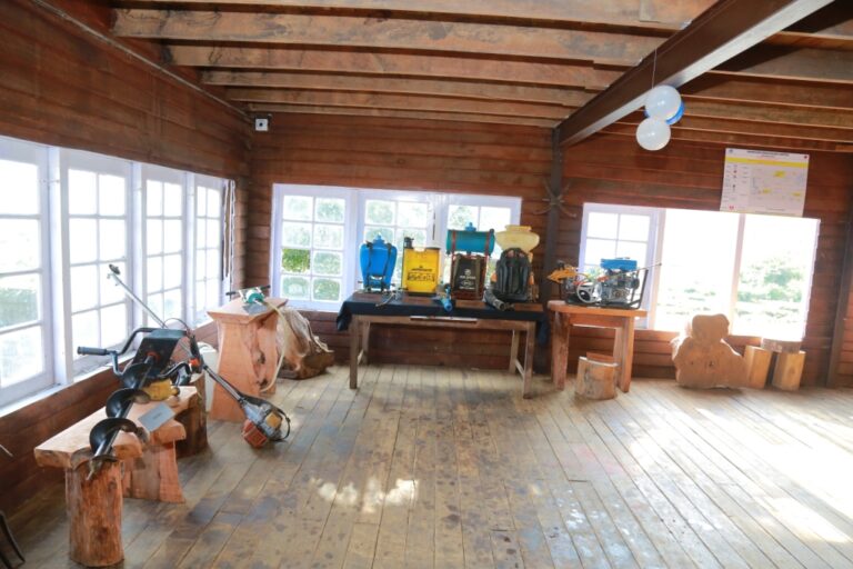 Machines-display in Wayanad Tea Museum