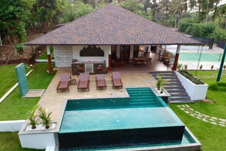 pool villa in tranquil Wayanad