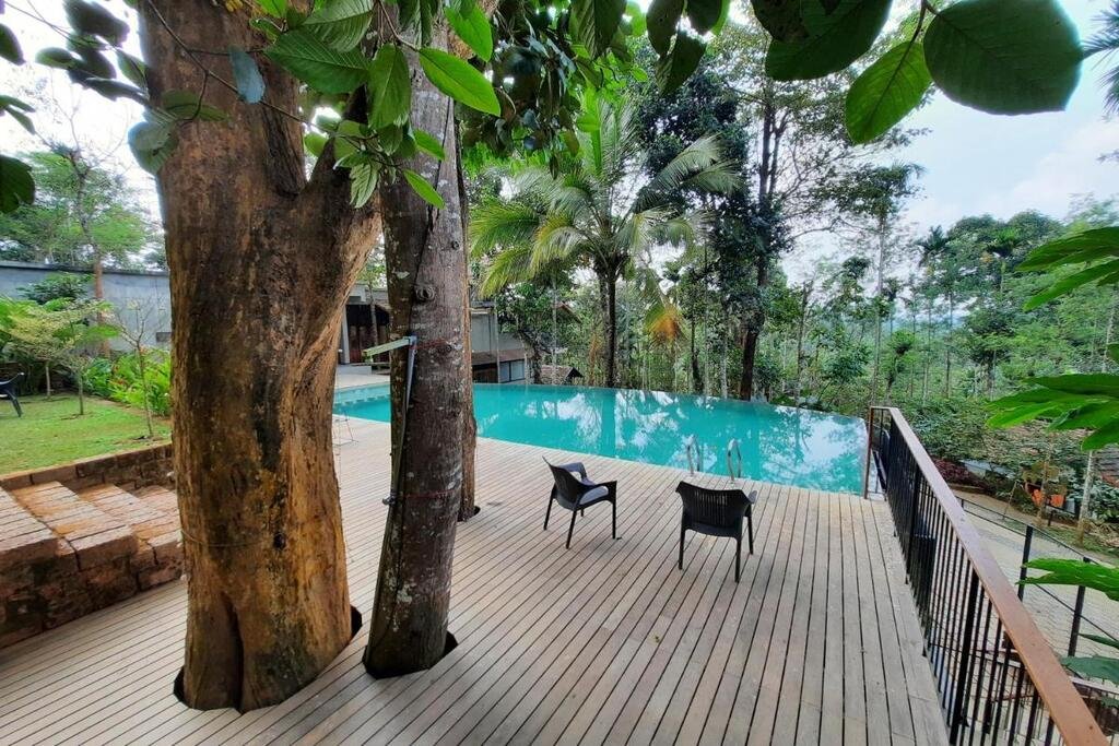 Swimming pool at Willow Resorts Wayanad