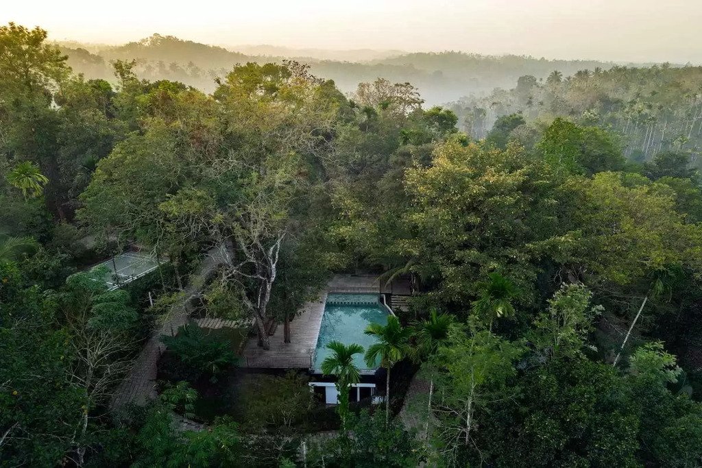 Lush plantation surroundings near Willow Resorts in Ambalavayal