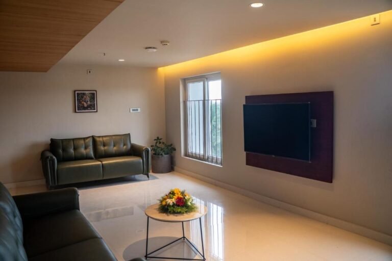 living room of Family Enclave in Luxo Wayanad
